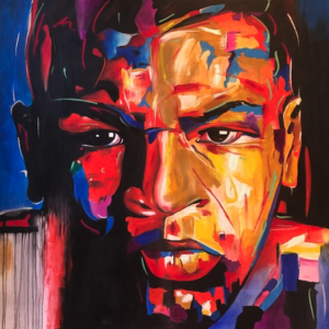 Mike-Tyson-Abstract-Portrait-Painting